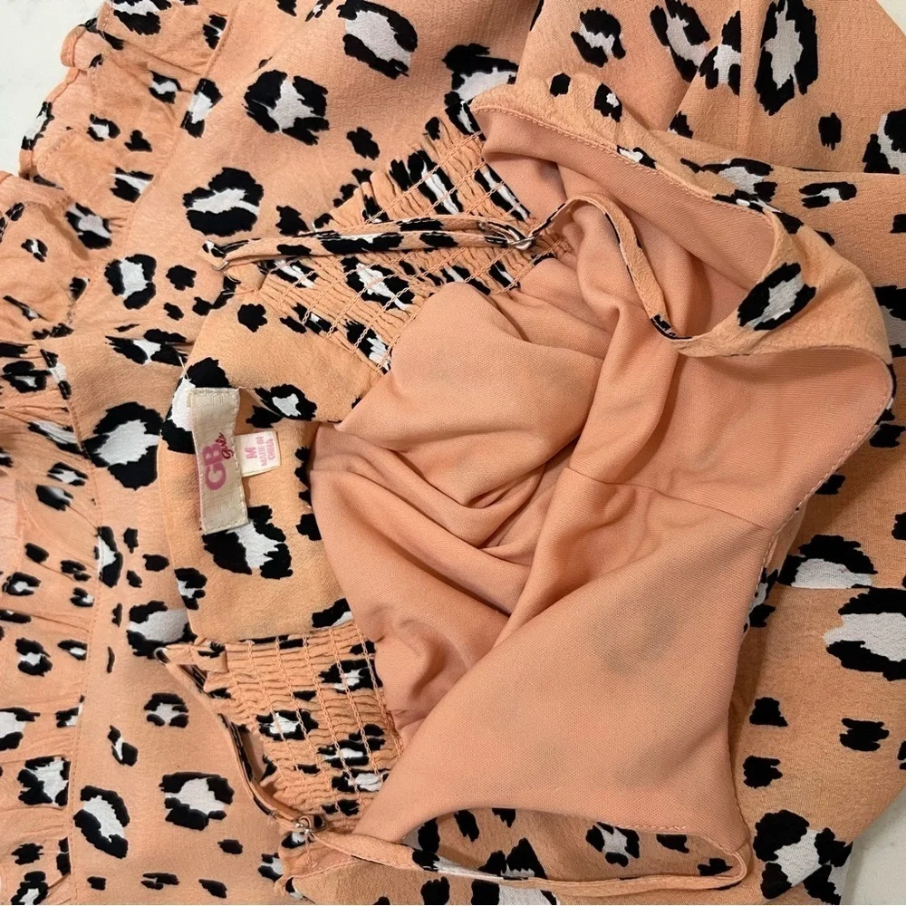 Chic Leopard Print Dress